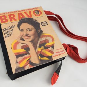 Große Tasche aus einem BRAVO vom Jahr 1958 mit Catherina Valente am Cover