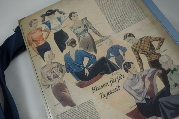 Große Tasche aus der "Deutschen Moden-Zeitung" der 1930er Jahre