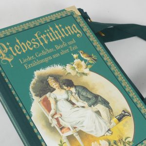 Tasche aus dem Buch "Liebesfrühling" in Türkies